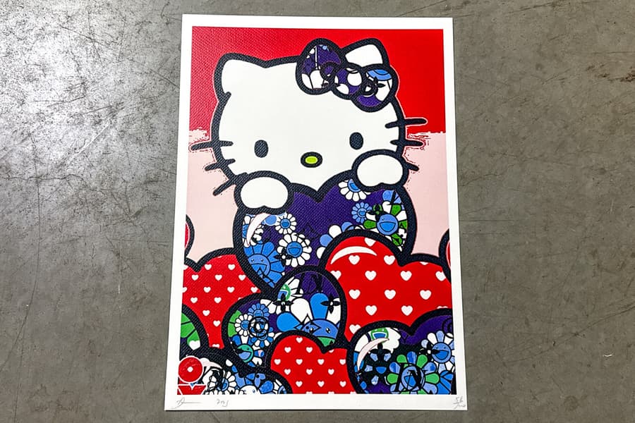 Giclee Kunstdruck Death NYC, limitierte Auflage